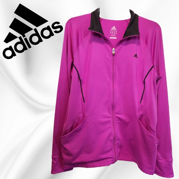 adidas Jackets & Coats Womens Adidas Climalite Jacket Size Purple